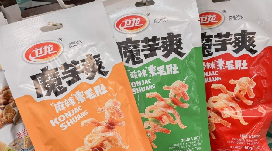 圖為魔芋爽。圖片來源：臺灣《聯(lián)合報》楊雅婷攝。